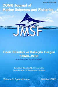 Çanakkale Onsekiz Mart University Journal of Marine Sciences and Fisheries